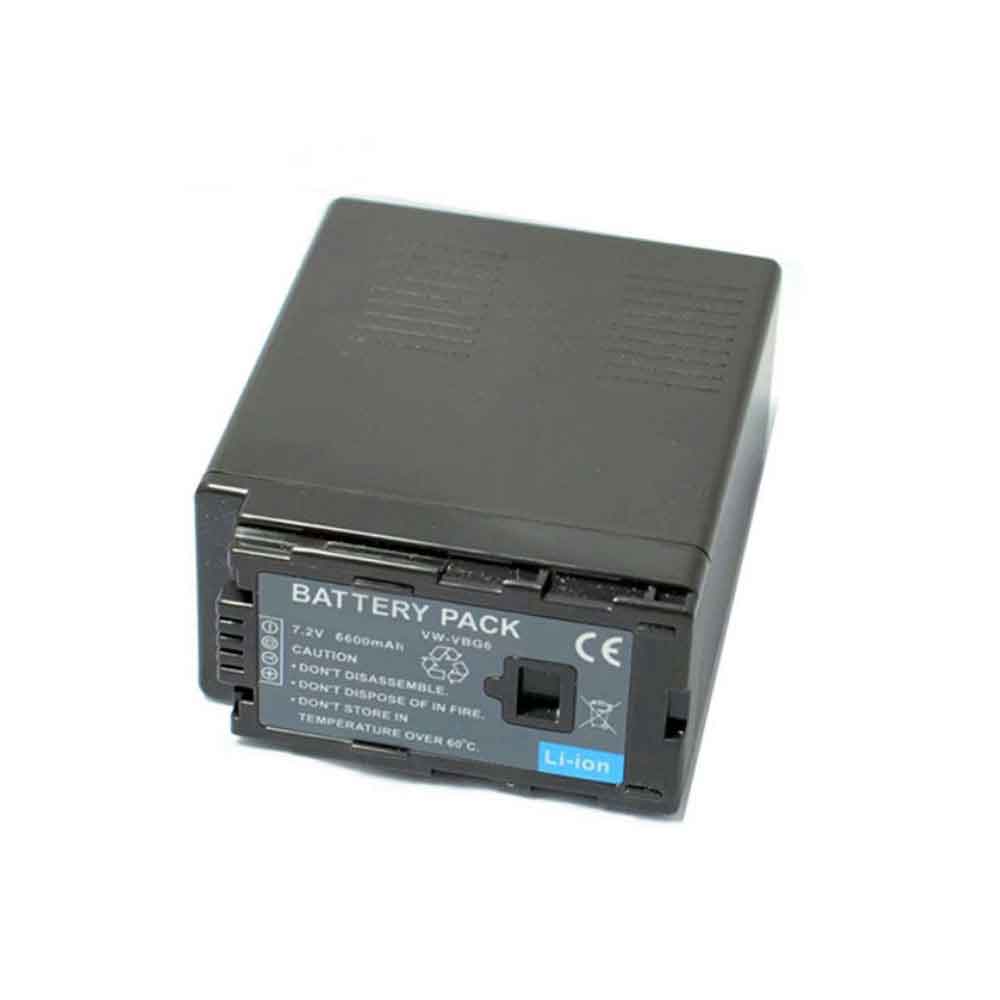 7.4V 6600mAh VW-VBG6 Camera Battery for Panasonic AG-AC130 AG-AC130A AG-AC130AEJ