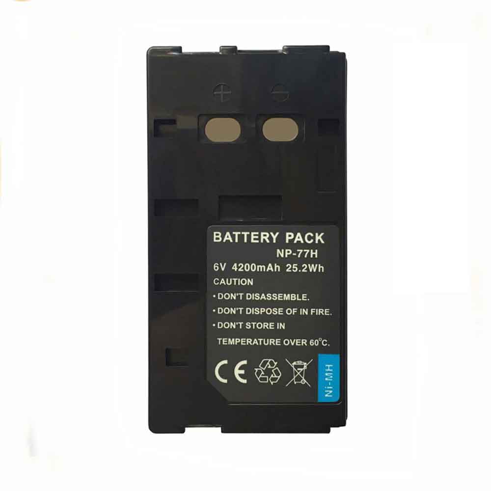 6V 4200mAh NP-77H Camera Battery for Sony CCD-20061 CCD-330E CCD-334E CCD-335E