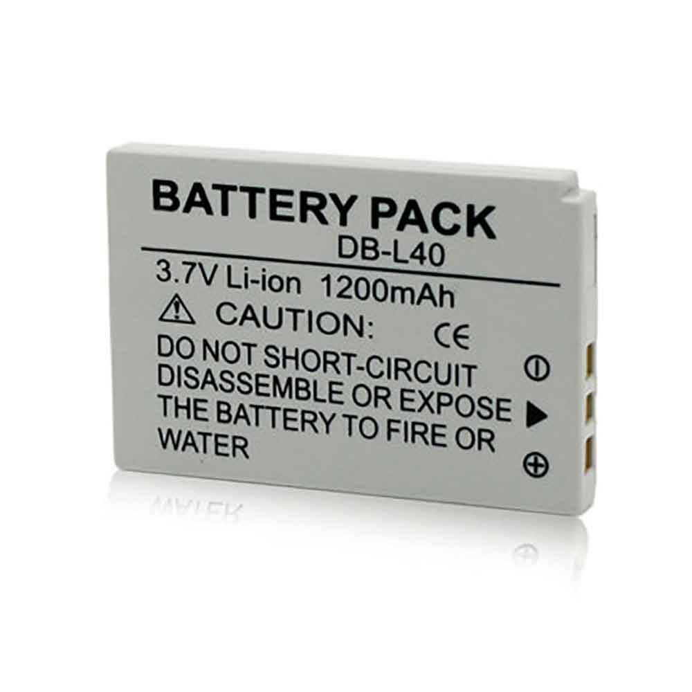 3.7V 1200mAh DB-L40 Camera Battery for Sanyo VPC-HD1A DMX-HD1A DMX-HD2