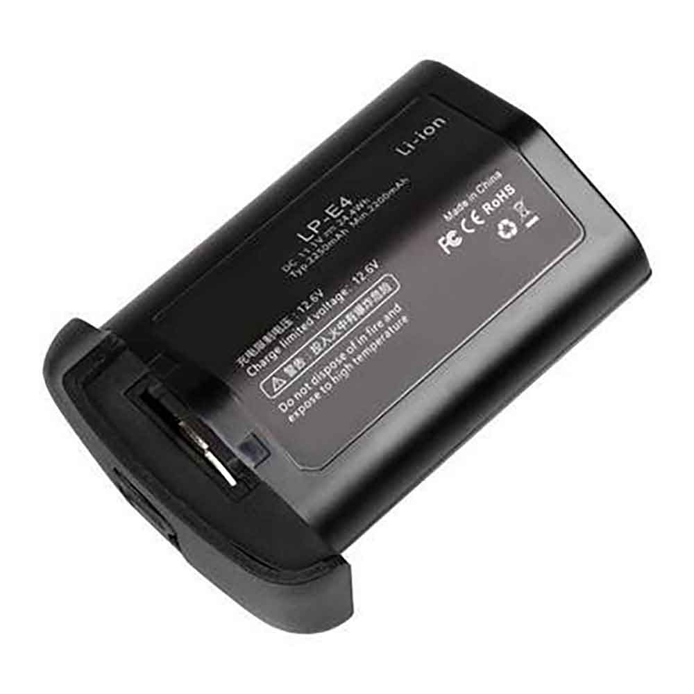 11.1V 2250mAh LP-E4 Camera Battery for Canon EOS-1D X Mark III