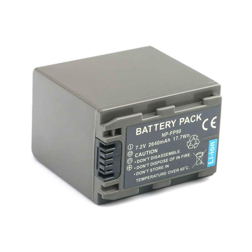 7.2V 2640mAh NP-FP90 Camera Battery for Sony DCR-DVD105 DCR-DVD202 DCR-DVD203 DCR-DVD205