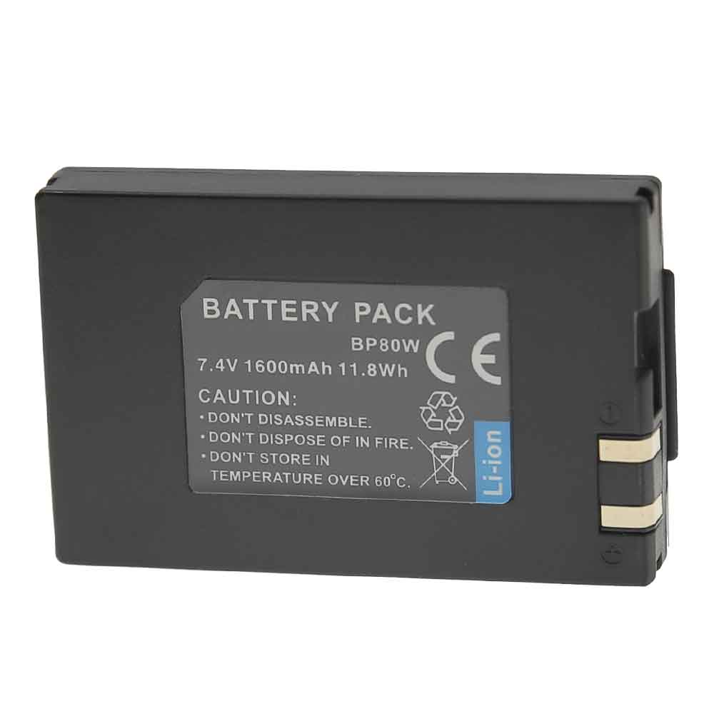 7.4V 1600mAh BP80W Camera Battery for Samsung SC-D385 SC-DX103 VP-D381
