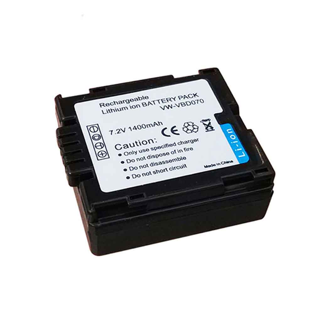 7.2V 1400mAh VW-VBD070 Camera Battery for Panasonic NV-GS NV-GS10 NV-GS10B
