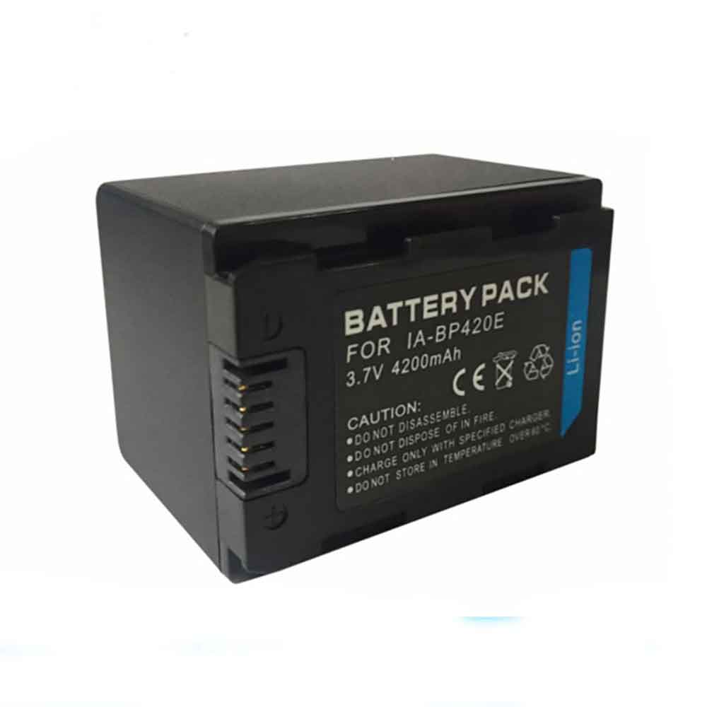 3.7V 4200mAh IA-BP420E Camera Battery for Samsung HMX-S10 HMX-S15 HMX-S16 HMX-H200