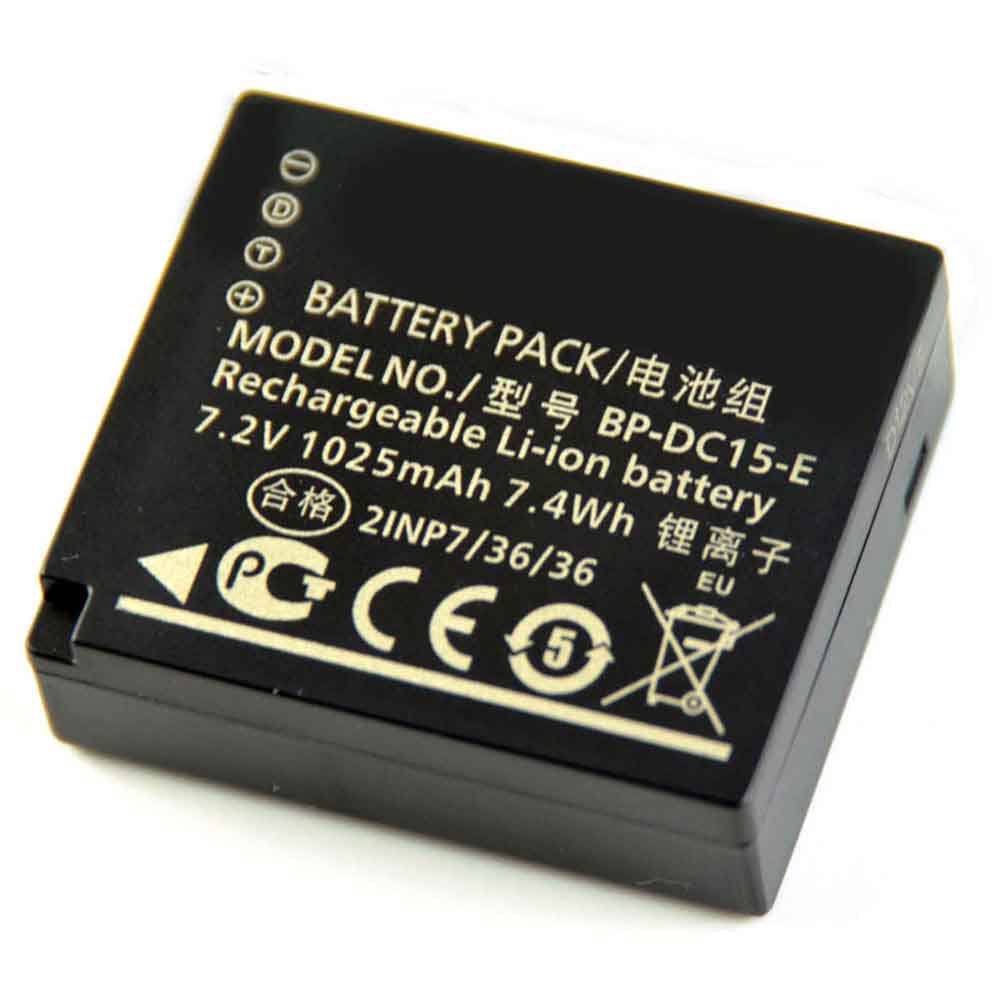 7.2V 1025mAh BP-DC15-E Camera Battery for Leica C-Lux