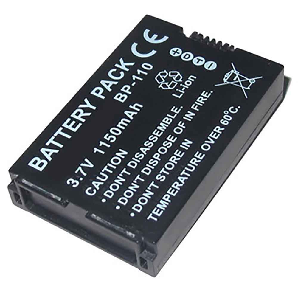 3.7V 1150mAh BP-110 Camera Battery for Canon VIXIA HF R20 HFR20