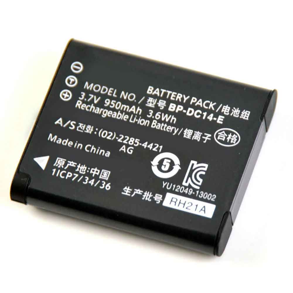 3.7V 950mAh BP-DC14-E Camera Battery for Leica C 11052 18536/C (Type 112)/C V-LUX50