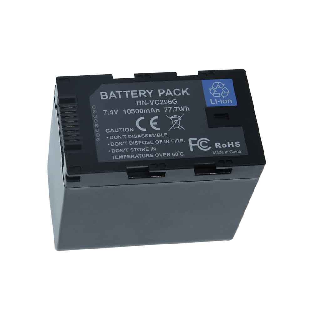 7.4V 10500mAh BN-VC296G Camera Battery for JVC GY-HC500 GY-HC550