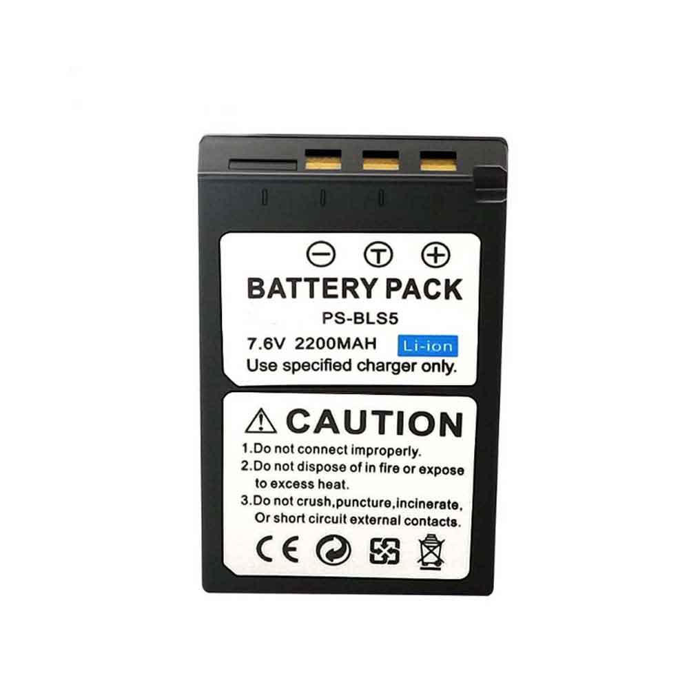 7.6V 2200mAh PS-BLS5 Camera Battery for Olympus PEN E-PL2 E-PL5 E-PL6 E-PL7 E-PL8 E-PL9