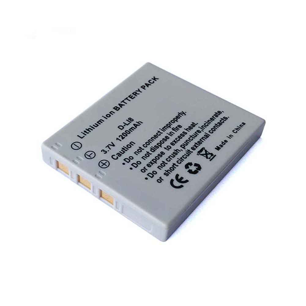3.7V 1200mAh D-Li8 Camera Battery for Pentax Optio A10 A20 T10