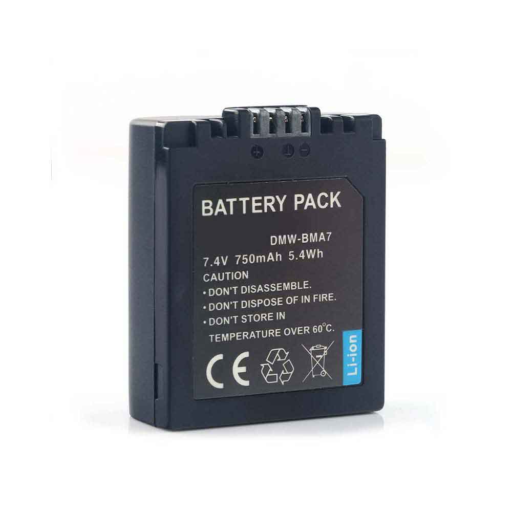 7.4V 750mAh DMW-BMA7 Camera Battery for Panasonic Lumix DMC-FZ28 DMC-FZ28GK DMC-FZ28K