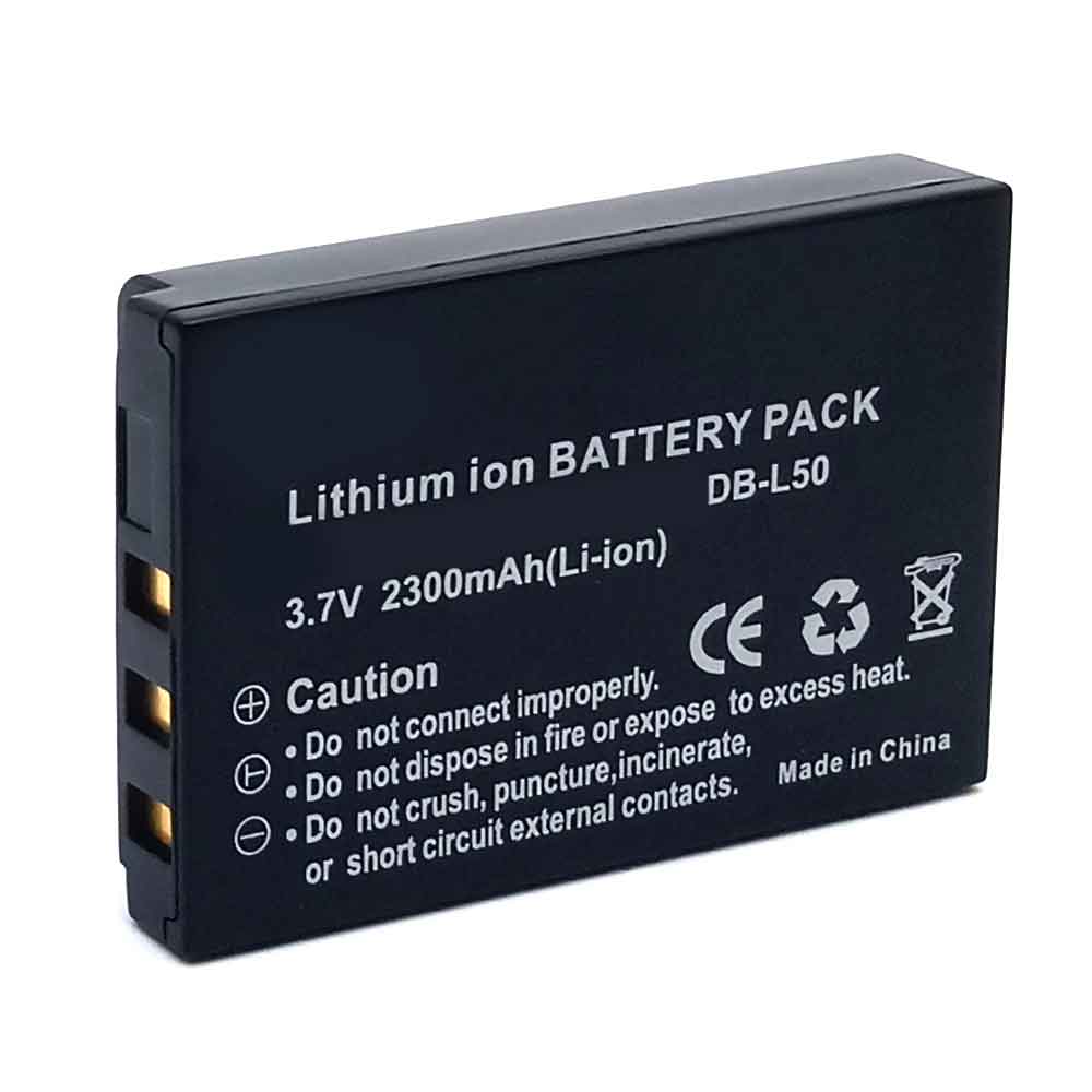 3.7V 2300mAh DB-L50 Camera Battery for Sanyo Xacti VPC-FH1A VPC-TH1 VPC-TH2 VPC-VH1