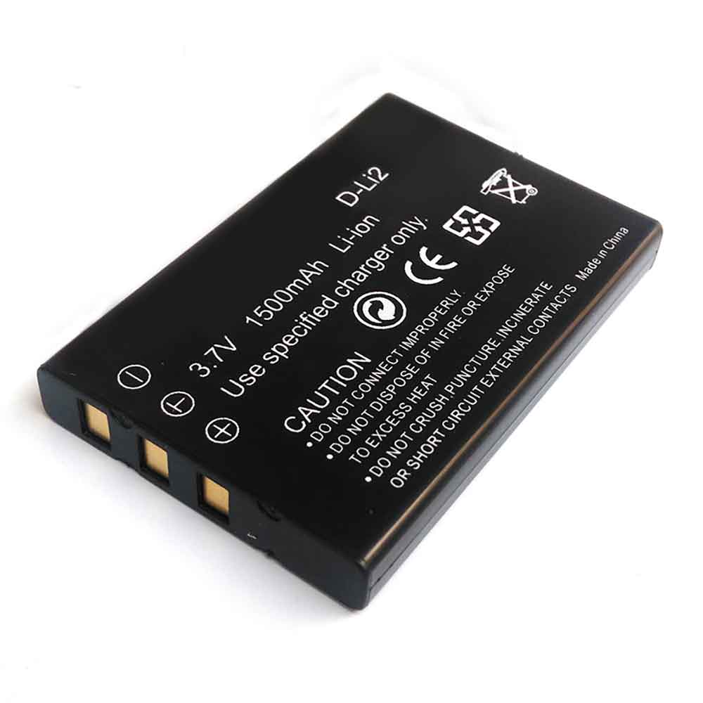 3.7V 1500mAh D-LI2 Camera Battery for Pentax Optio 330 330RS 430 430RS