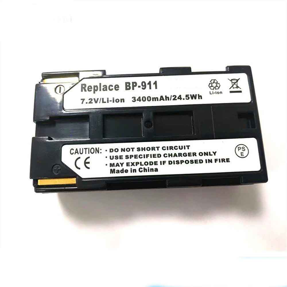 7.2V 3400mAh BP-911 Camera Battery for Canon ES-300V ES-4000 ES-410V ES-420V