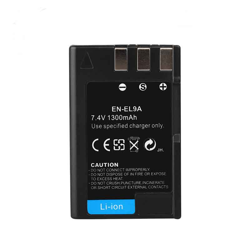 7.4V 1300mAh EN-EL9A Laptop Battery for Nikon D40 D40X D60 D3000 D5000 SLR