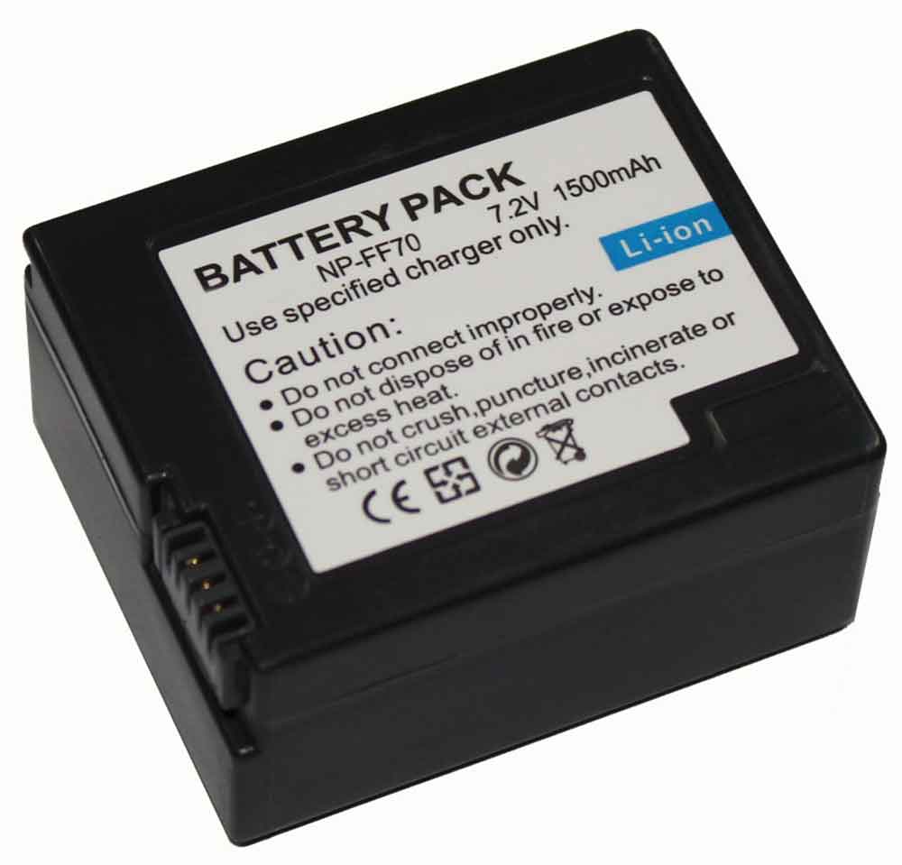 7.2V 1500mAh NP-FF70 Camera Battery for Sony DCR-PC9 DCR-PC120BT DCR-PC115