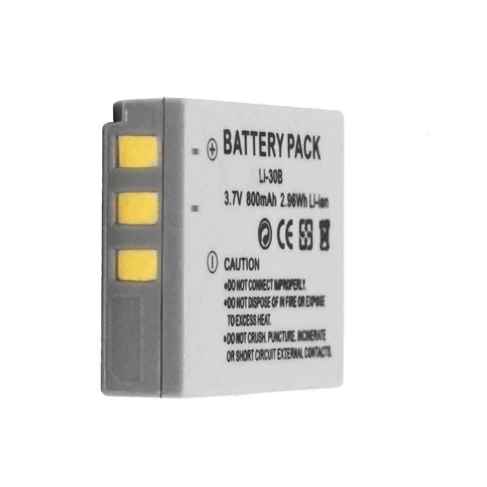 3.7V 800mAh LI-30B Camera Battery for Olympus u-mini Stylus Verve DigitalS