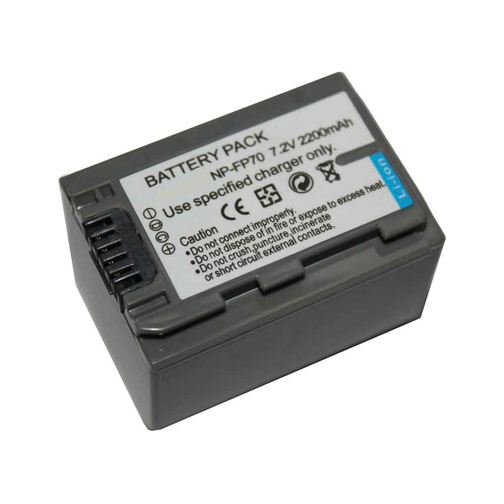 7.2V 2200mAh NP-FP70 Camera Battery for Sony DCR-DVD105 DCR-DVD202 DCR-DVD203