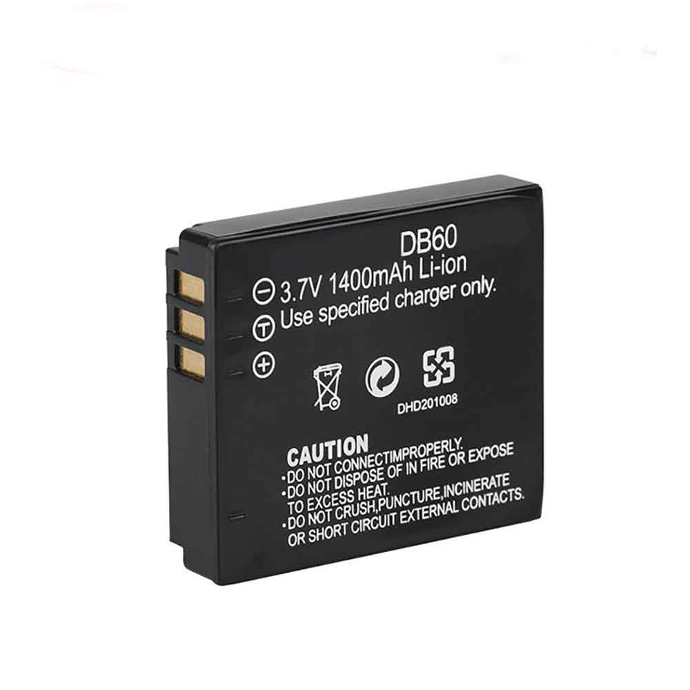 3.7V 1400mAh DB60 Camera Battery for Ricoh Caplio G600 G700