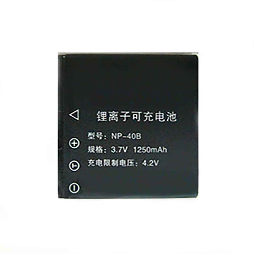 3.7V 1250mAh NP-40B Camera Battery for Ordro HDV-Z80
