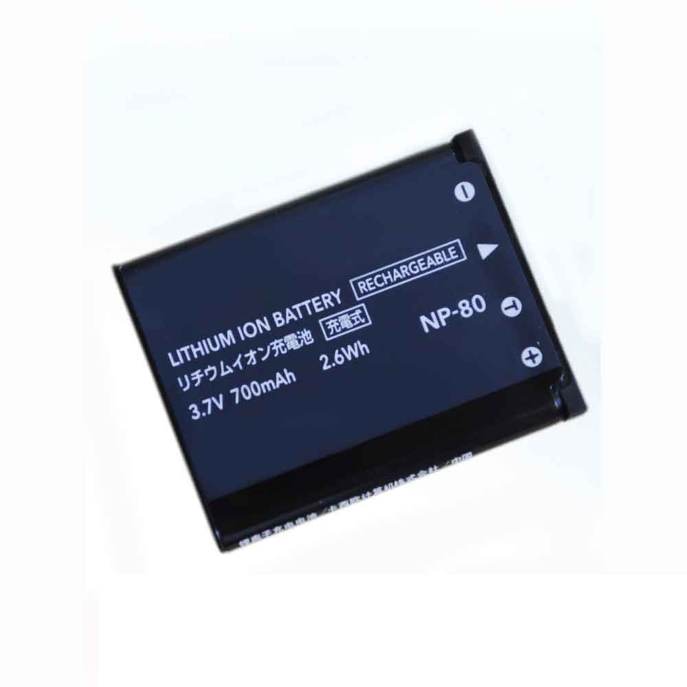 3.7V 700mAh NP-80 Camera Battery for Casio Exilim EX-G1 EX-H5 EX-H50 EX-H60