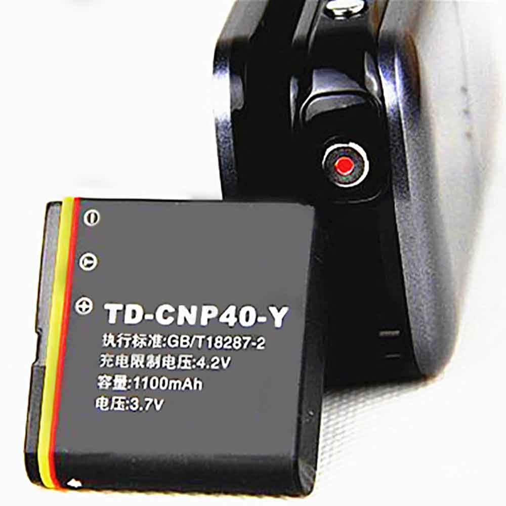 3.7V 1100mAh TD-CNP40-Y Camera Battery for TCL D857FHD D858FHD D818FHD