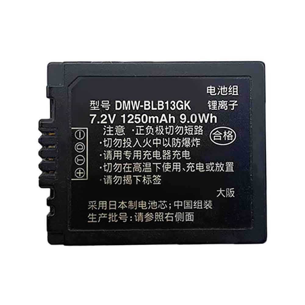 7.2V 1250mAh DMW-BLB13GK Camera Battery for Panasonic Lumix DMC-G1 DMC-G1 DMC-GF1