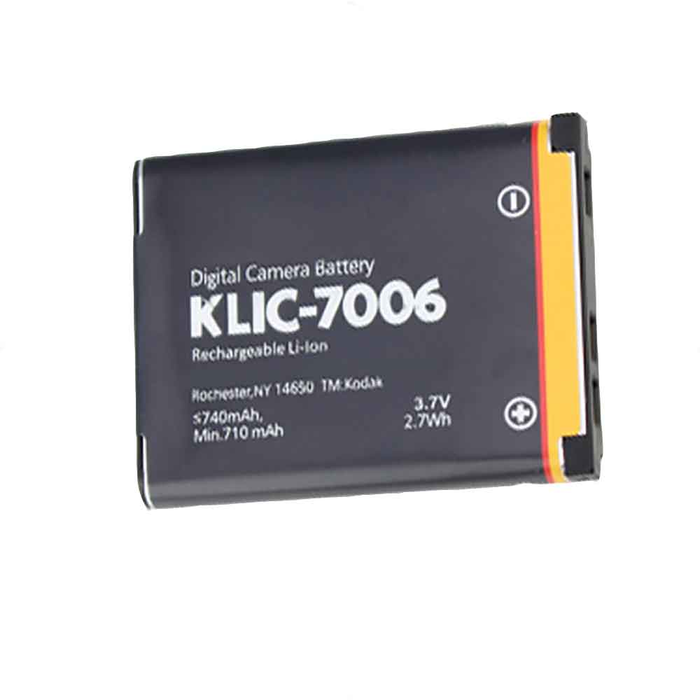 3.7V 710mAh KLIC-7006 Camera Battery for Kodak EasyShare M22 M23 M200