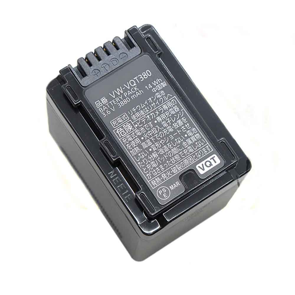 3.6V 3880mAh VW-VQT380 Camera Battery for Panasonic HC-V110 V110K V110GK V130