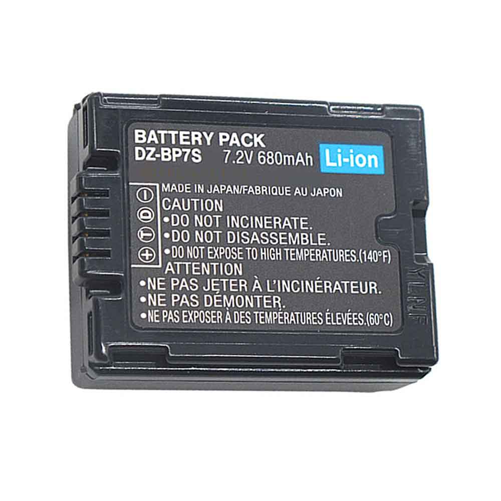 7.2V 680mAh DZ-BP7S Camera Battery for Panasonic NV-GS10 NV-GS17 NV-GS21 NV-GS22
