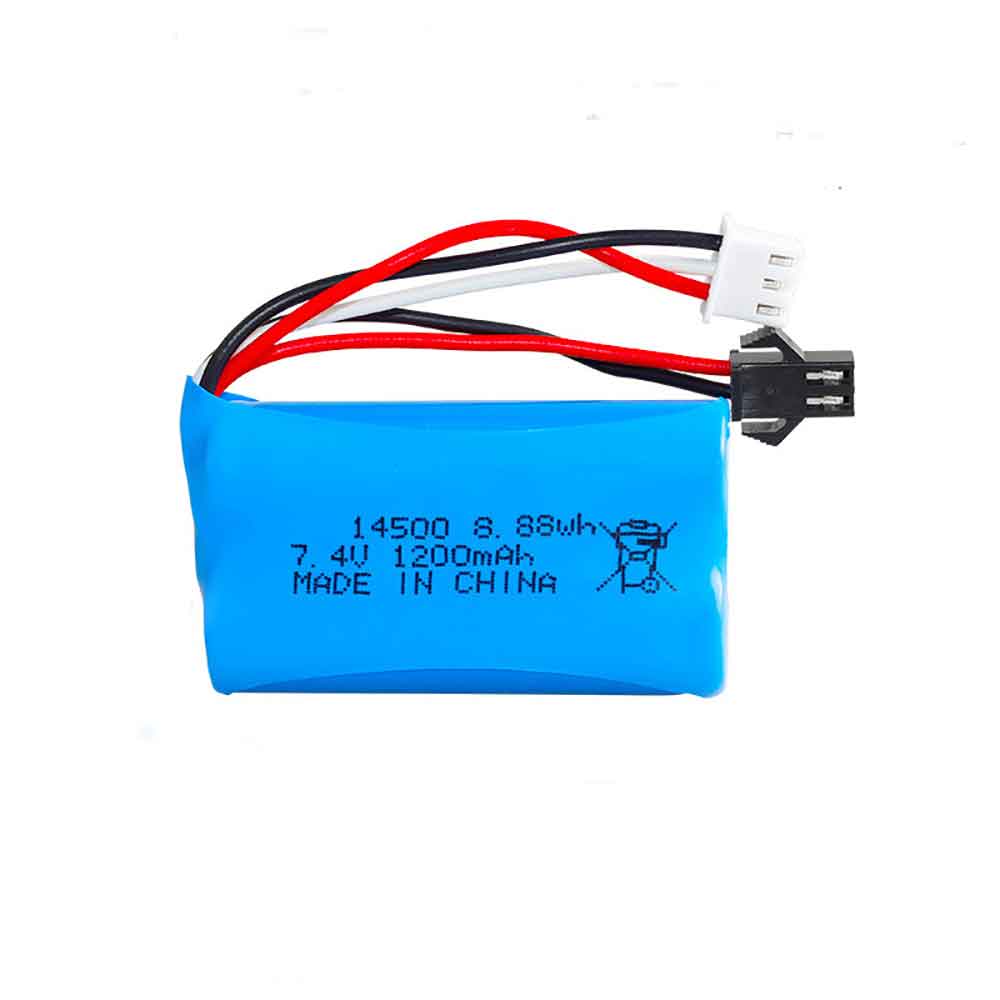 7.4V 1200mAh Hongjie Electric Water Bomb Toy Replacement Battery