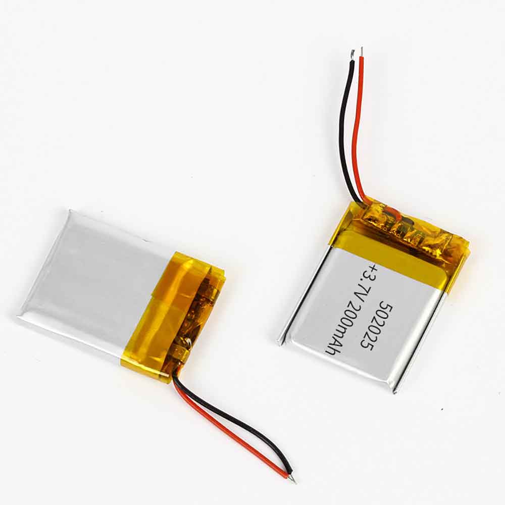 3.7V 200mAh 502025 Electronic Batteries for Yanju Airplane Model Electric Toothbrush