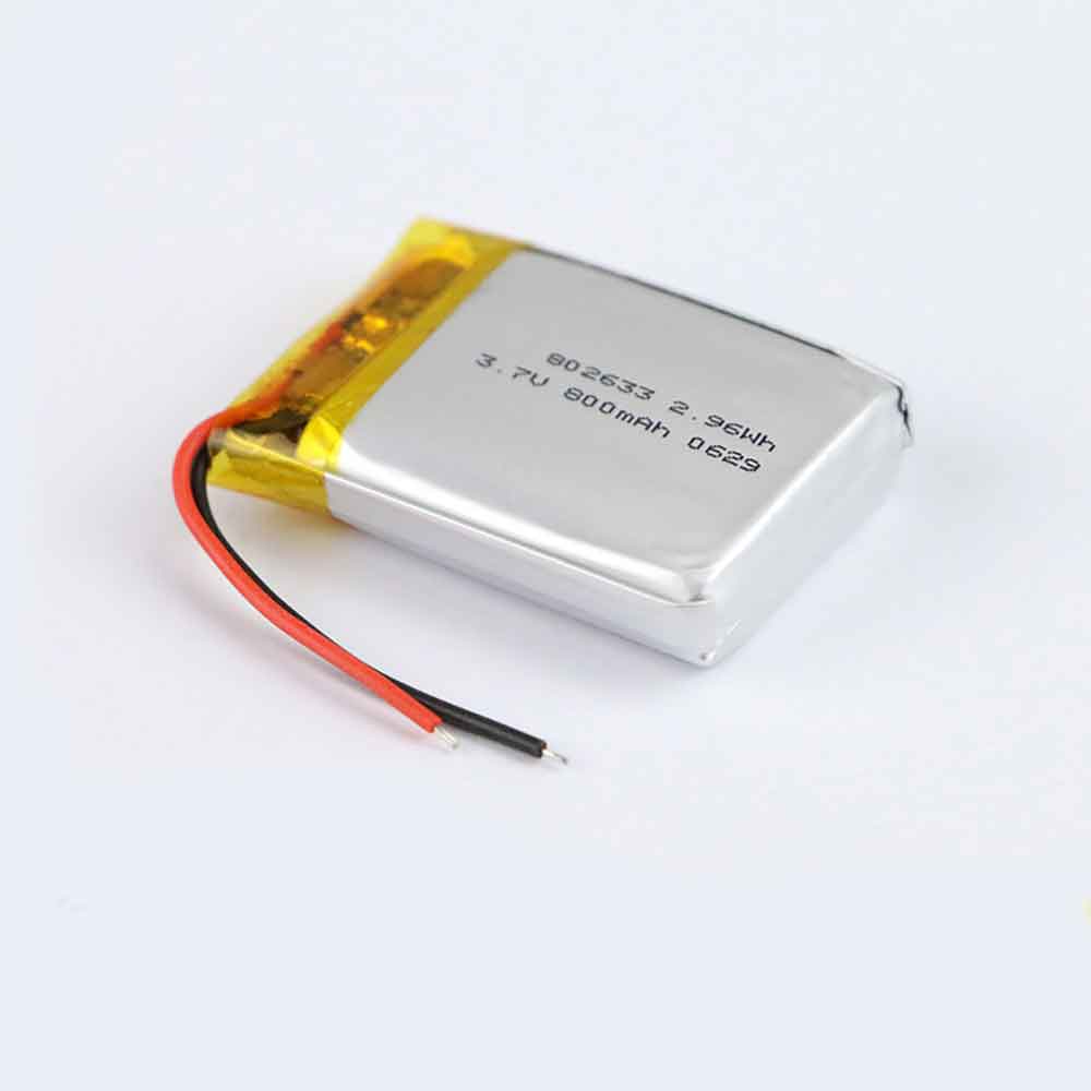 3.7V 800mAh 802633 Toys Battery for Yinuo Electric Toy