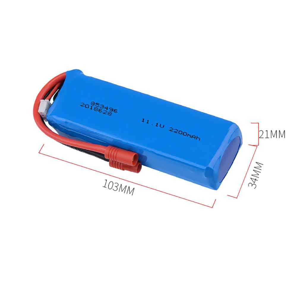 11.1V 2200mAh Hongjie Quadcopter Electric Toy Replacement Battery