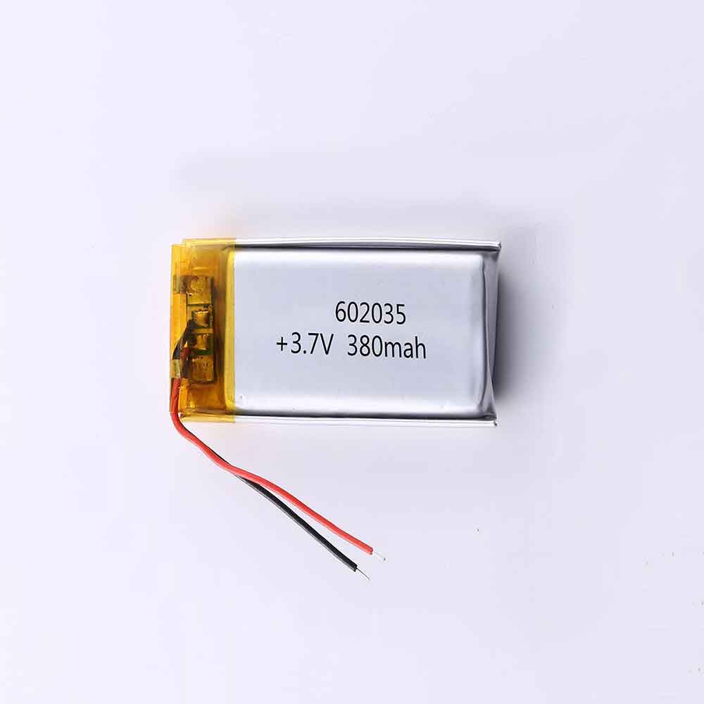 3.7V 380mAh 602035 Tablet Battery for Yongke Game Point Read Witty Robot Toys