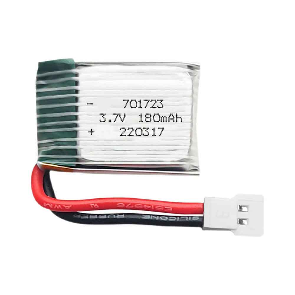 3.7V 180mAh 701723 Toys Battery for Youjia Model Airplane Remote-Controlled Aircraft