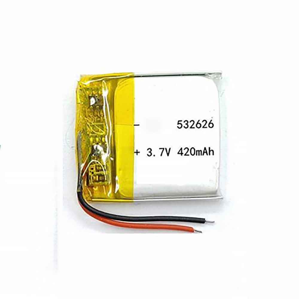 3.7V 420mAh 532626 Electronic Batteries for Yunlong Telephone Watch