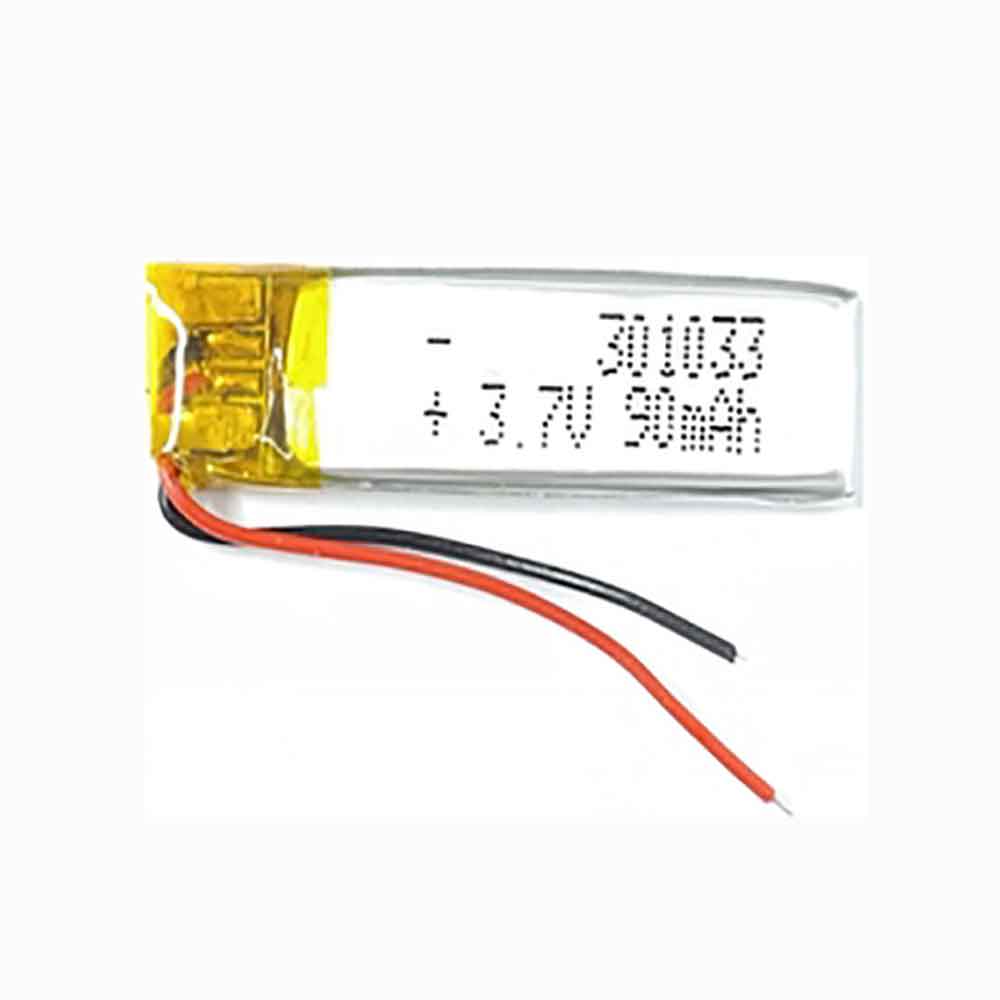 3.7V 80mAh 301033 Toys Battery for Xinnuan Children's Toys Bluetooth Headset