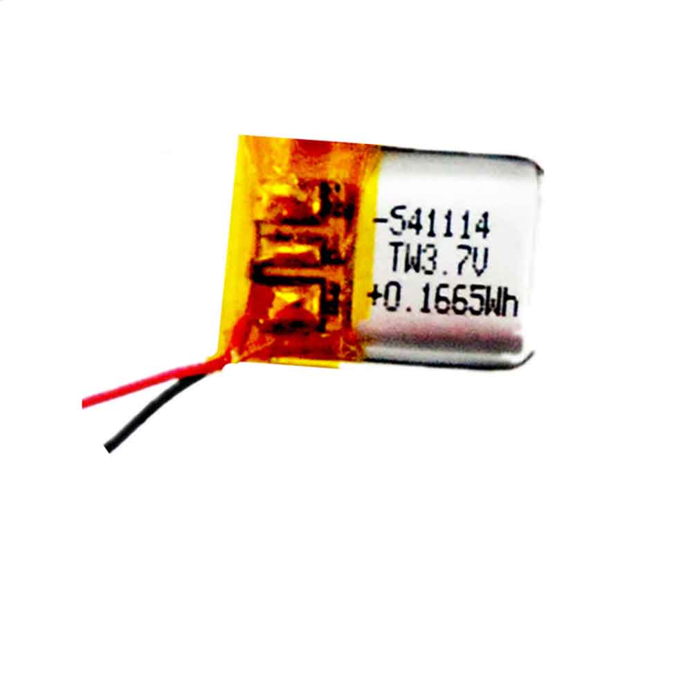 3.7V 45mAh 541114 Headphones Battery for Yuhuida Bluetooth Headset
