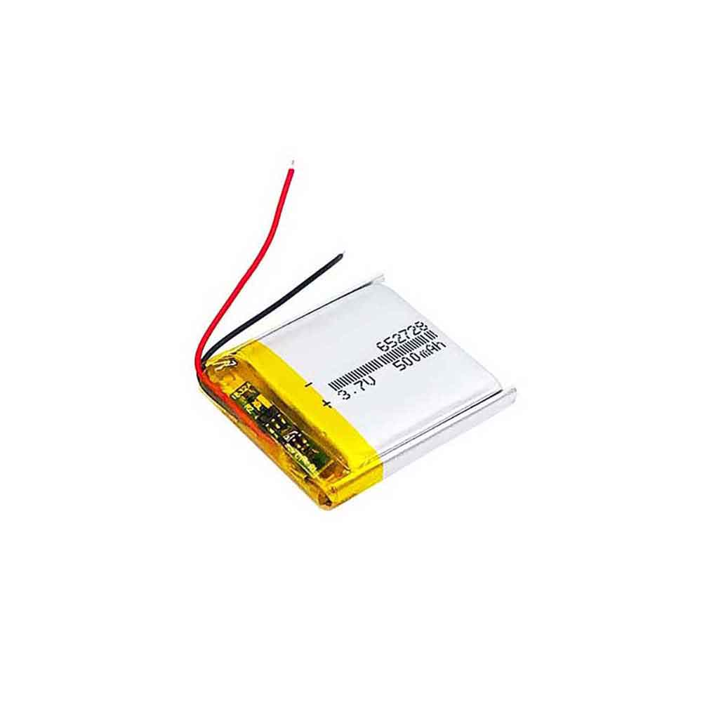 3.7V 500mAh 652728 Smart Watch Battery for HS Children's Telephone Watch