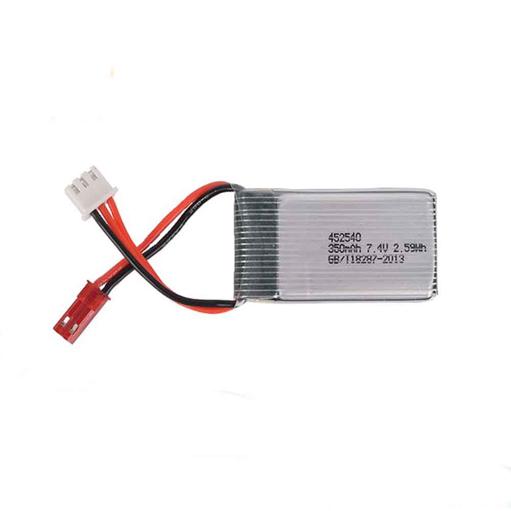 7.4V 350mAh 452540 Drone Battery for Dandinghe Drone Remote Control Aircraft Model