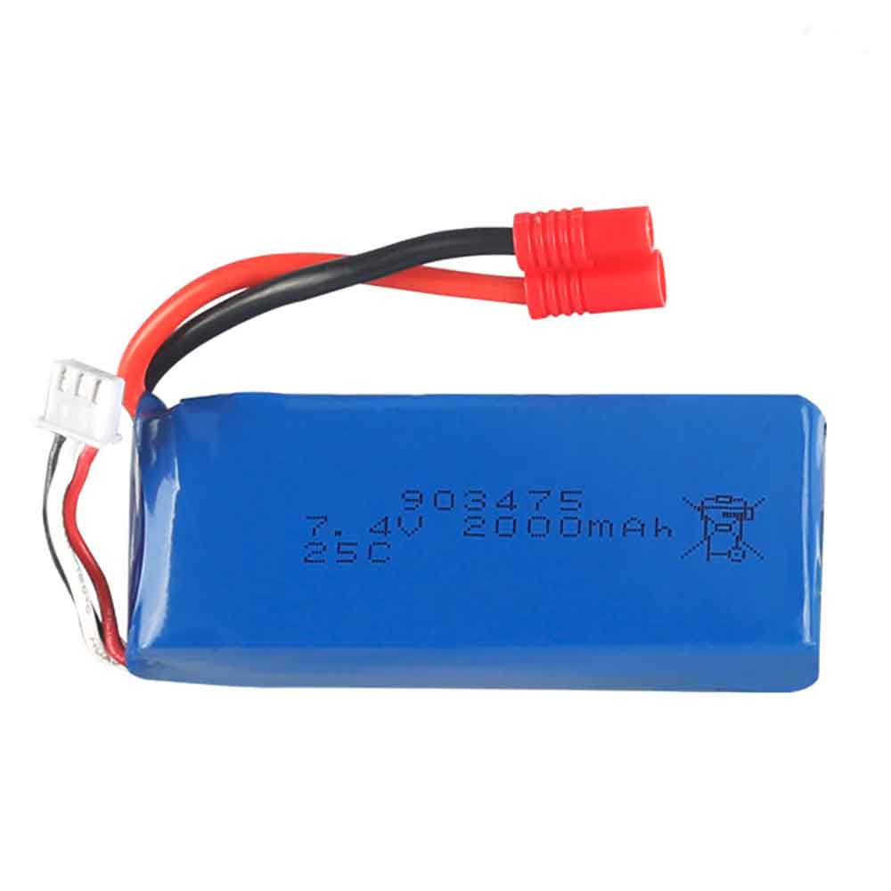 7.4V 2000mAh Hongjie X8C X8W X8G X8HW X8HC X8HG Replacement Battery