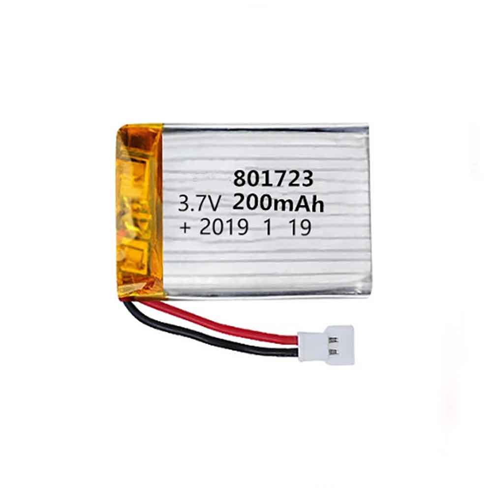 3.7V 200mAh 801723 Drone Battery for Quanliang Remote-Controlled Aircraft Uav