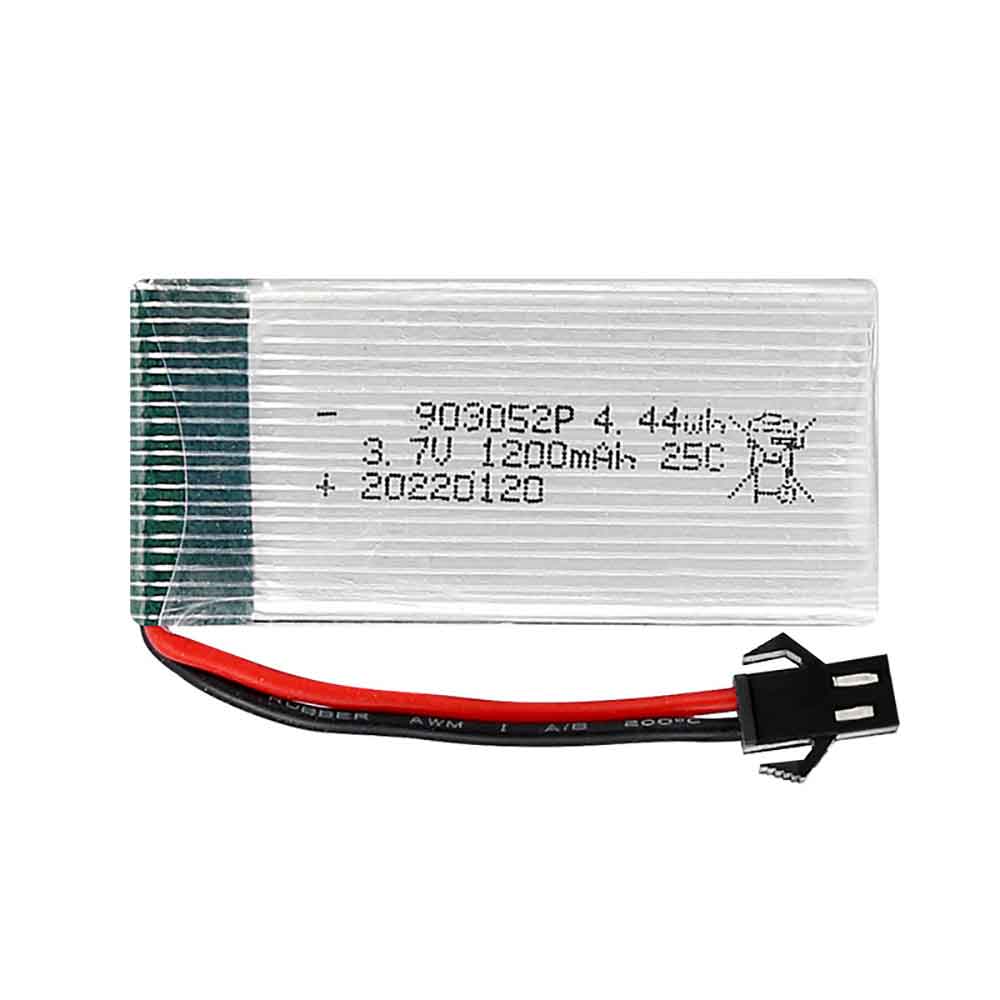 3.7V 1200mAh Hongjie Quadcopter Drone Replacement Battery