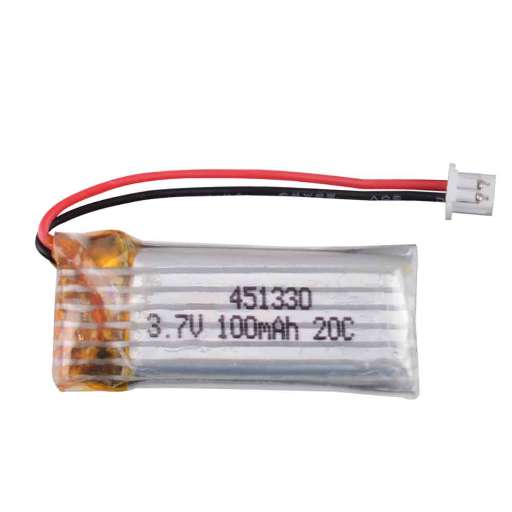 3.7V 100mAh 451330 Toys Battery for Yingwang Quadcopter Remote Control Aircraft Helicopter Drone