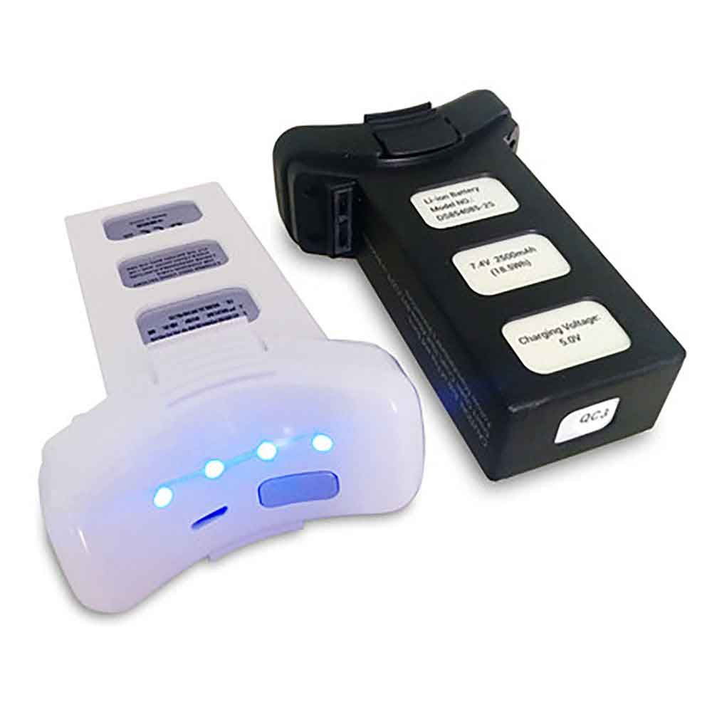 7.4V 2500mAh DS854085-2S Drone Battery for Holy Stone HS100 SJRC S70W Drone