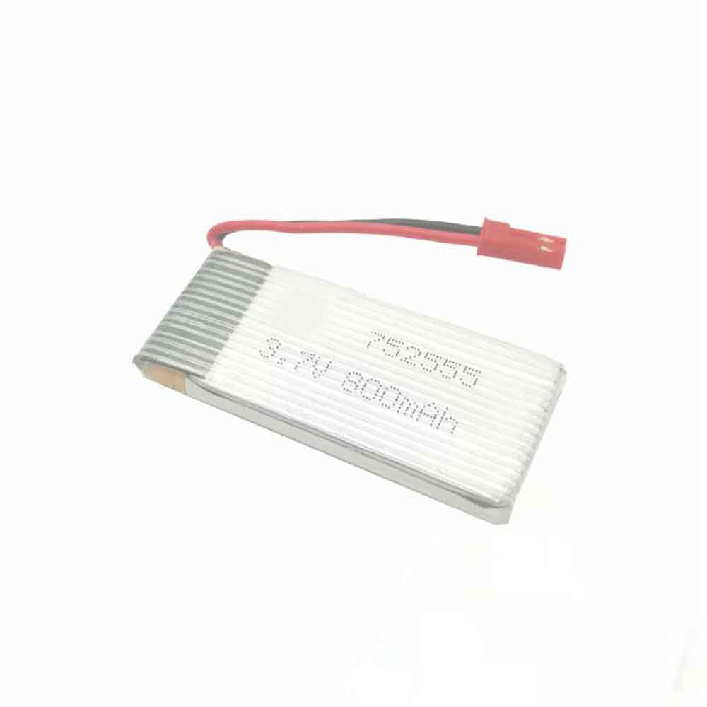 3.7V 800mAh 752555 Drone Battery for DiFeiDa F181 F163 H12C Drone