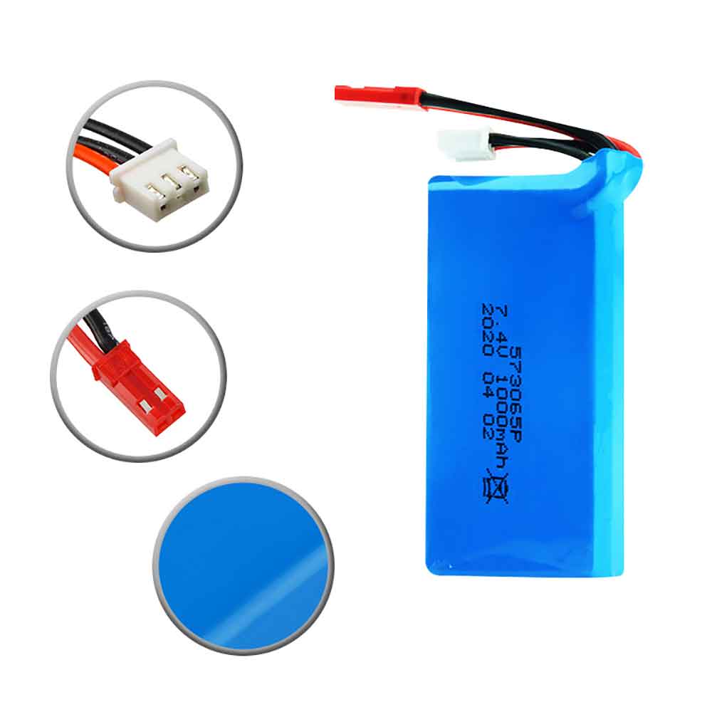 7.4V 1000mAh 573065 Drone Battery for JJRC A20G H68G Drone