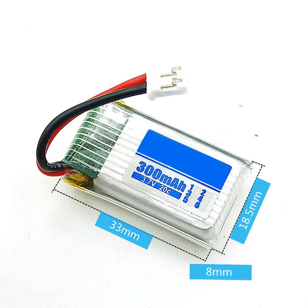 3.7V 300mAh H56 Drone Battery for JJRC H56