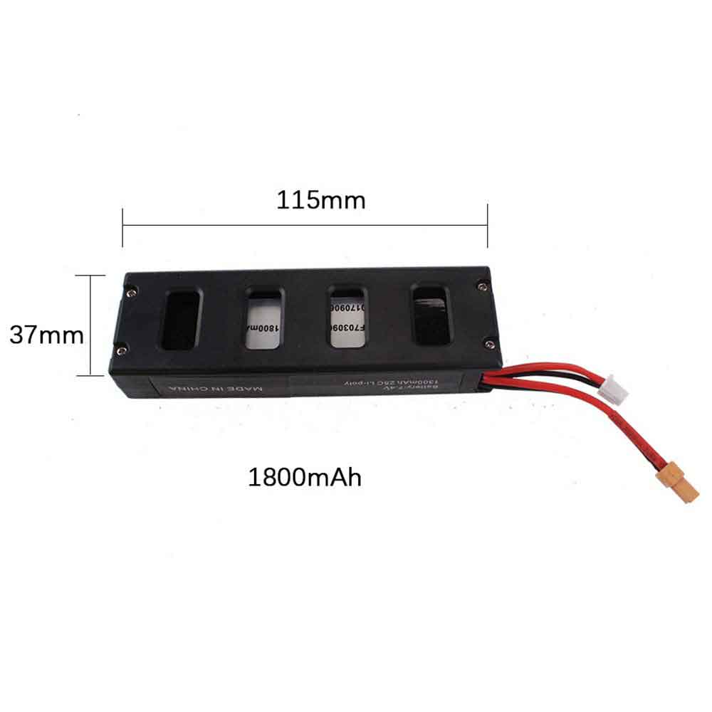 7.4V 1800mAh MJXRIC B3 Drone Replacement Battery
